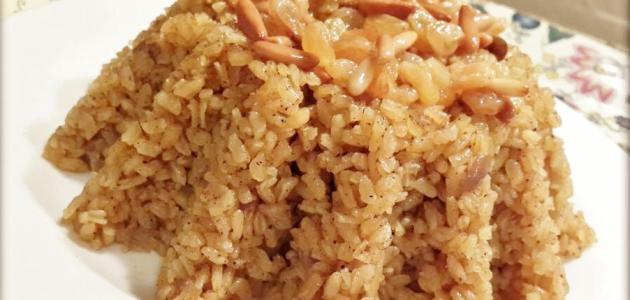 صورة طريقة عمل أرز بالخلطة