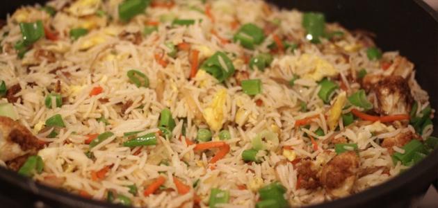 صورة طريقة طبخ الأرز الصيني