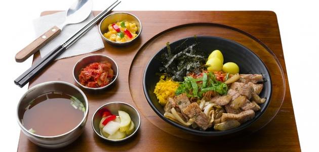 صورة أكلات كورية سهلة التحضير