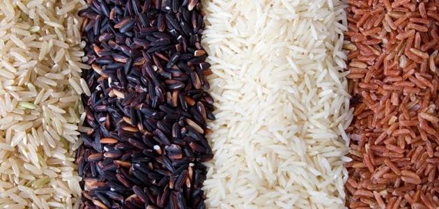 صورة أنواع الأرز المطبوخ