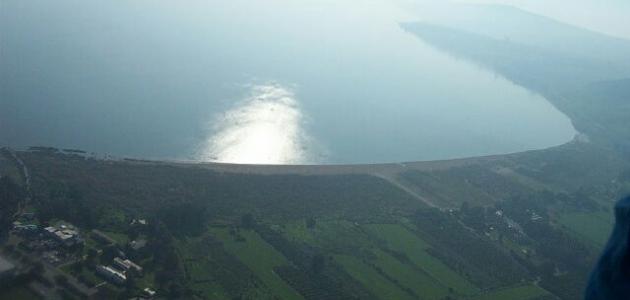 صورة أين موقع بحيرة طبريا