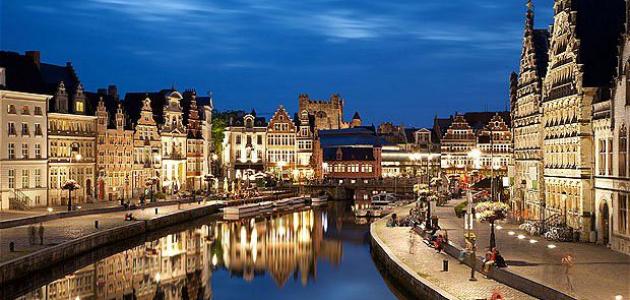 صورة مدينة جنت في بلجيكا