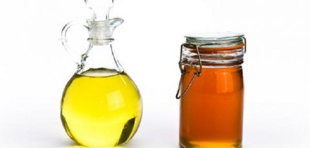 صورة فوائد العسل وزيت الزيتون