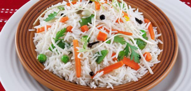 صورة طريقة طبخ أرز العنبر