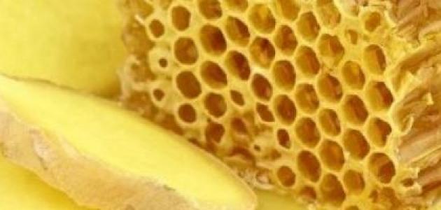 صورة فوائد الزنجبيل والعسل في السرة