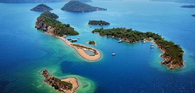 صورة جزيرة فتحية في تركيا