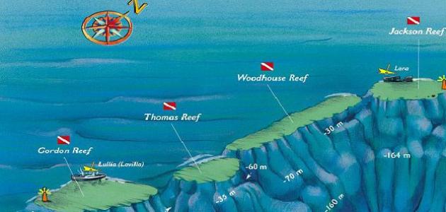 صورة أهم الجزر في البحر الأحمر