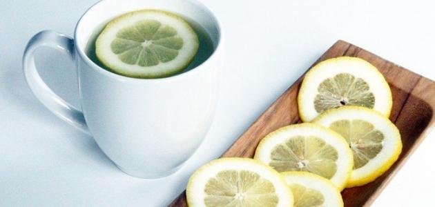 صورة فوائد الليمون مع الماء الساخن
