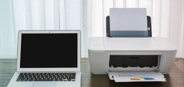 صورة كيفية الطباعة من الكمبيوتر إلى الطابعة